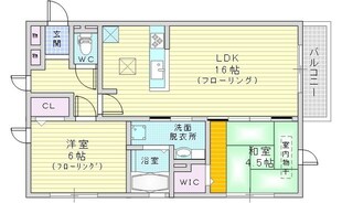 サンスクエア千里万博B棟の物件間取画像